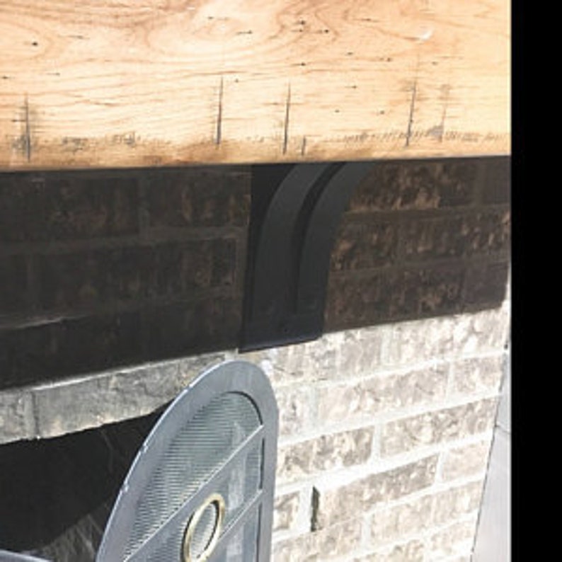 ONE Metal Mantel Corbel 4 Wide 8x10 Shelf Etsy