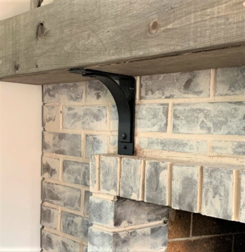 Farmhouse Shelf Bracket SOLD INDIVIDUALLY Rustic Mantel Etsy