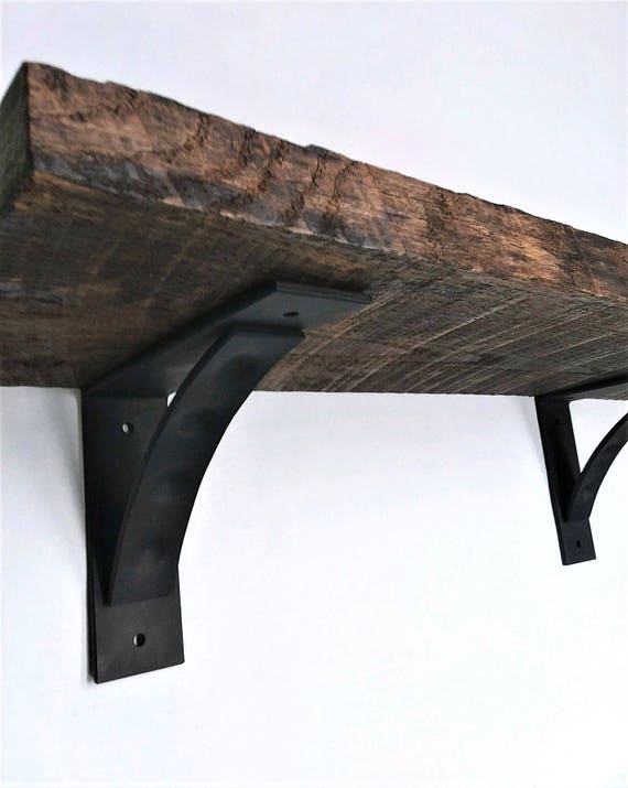 One Decorative Metal Support Bracket 6x7 Shelf Brackets Etsy