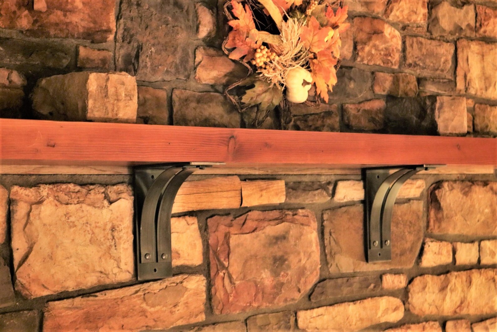 ONE Metal Mantel Corbel 4 wide 8x10 Shelf Etsy