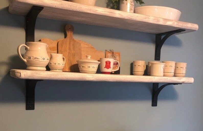 Farmhouse Shelf Bracket SOLD INDIVIDUALLY Rustic Mantel Etsy