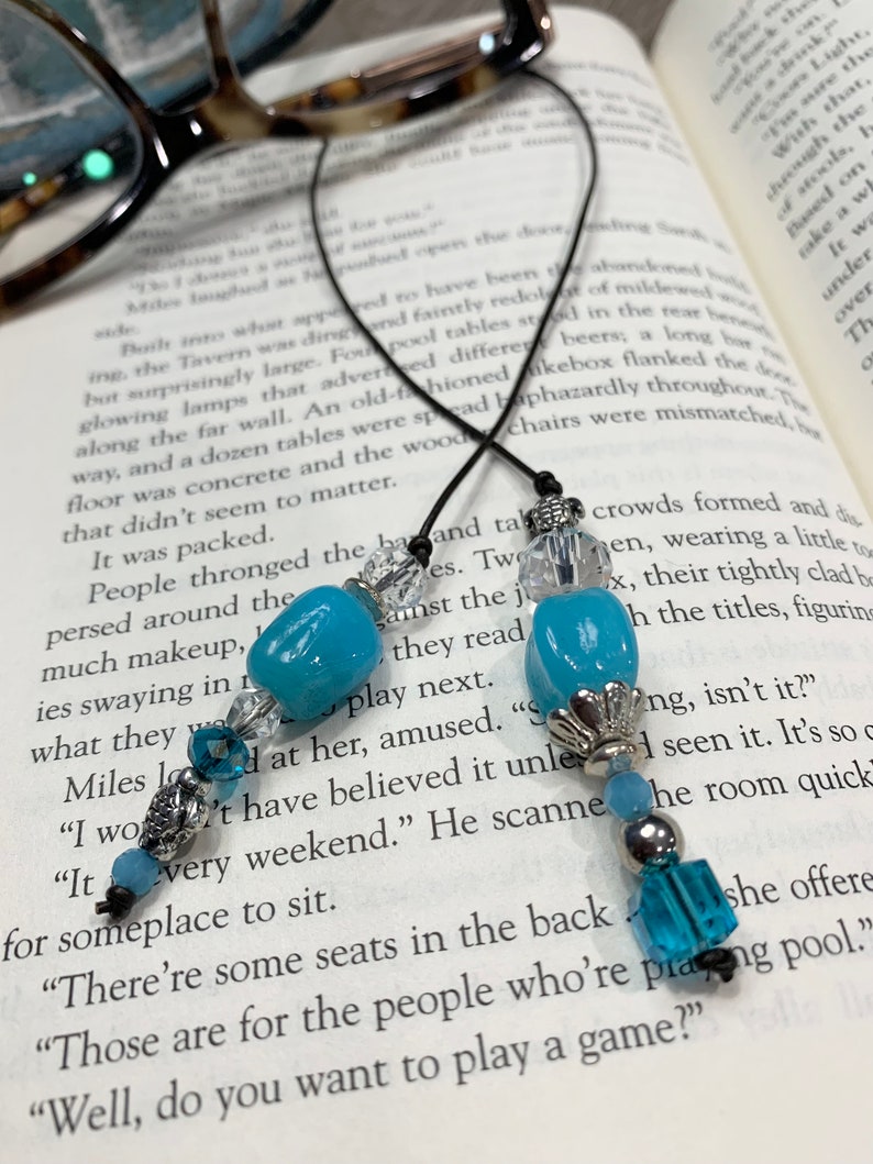 Beaded Bookmarks. Available in Multi Colors Charms & Styles. Etsy