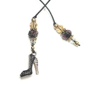 Stiletto Charm Lesezeichen: Schuh & Buch Liebhaber Geschenk