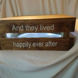 Wedding Cake Stand with LED Lights; Cake Stand; Wedding Decor; Rustic Cake Stand; Rustic Wedding Deocr; Farmhouse Wedding Decor