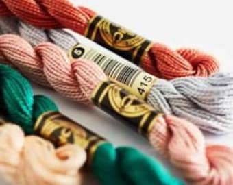 Choisissez Votre Couleur DMC Coton Perlé Balle Art.116 Taille #8 perle fil broderie