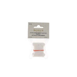 Bobinettes plastique pour fil à broder BOHIN 92188