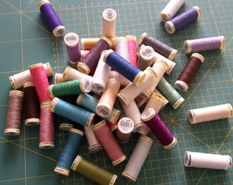 Gutermann sewing thread 100% Polyester Colors of your choice from 000 to 155