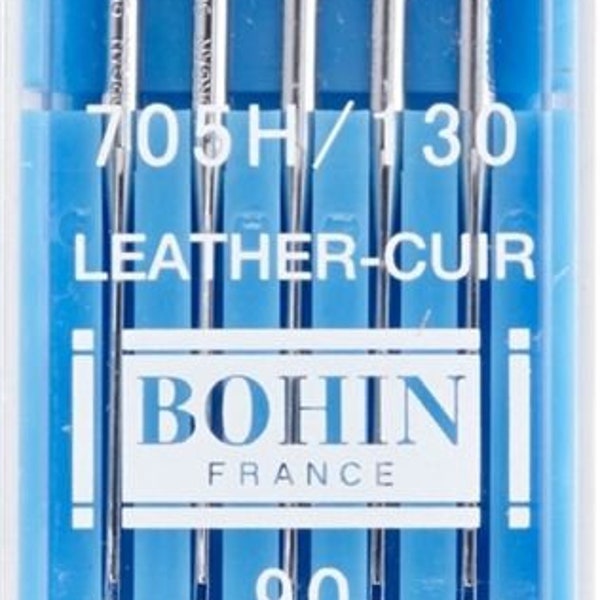 Bohin leather sewing machine needle for leather fabric