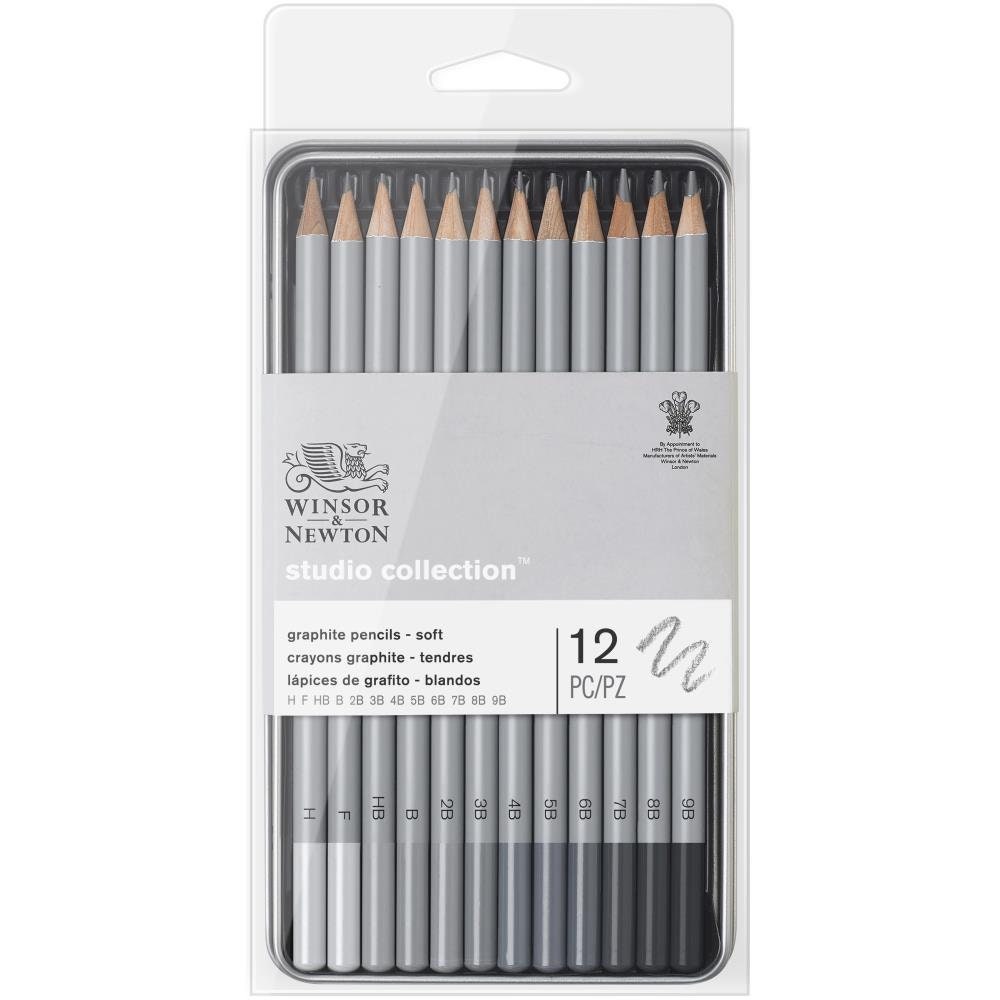 LYRA Graphite Stick, Assorted degree Graphite stick set - NON-Water Soluble  - 2B 6B 9B, Art, drawing supplies for sketch & shading pencils - 3 crayon