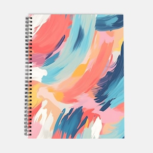 Paleta do Pintor - Planner Capa Dura Espiral 8,5 x 11