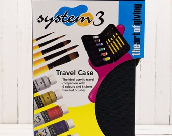 Daler Rowney System 3 Travel Case Set 22 ml tubes