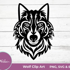 Wolf Clip Art - PNG, SVG, EPS - Personal & Commercial Use