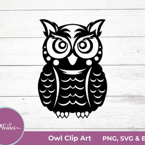 Owl Clip Art - PNG, SVG, EPS - Persoonlijk en commercieel gebruik