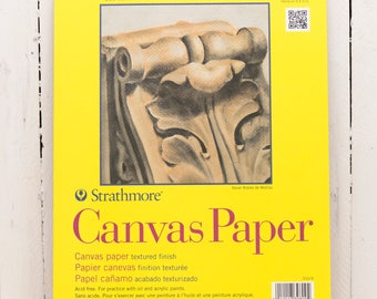 Strathmore 300 Series Canvas Pad – 9×12″