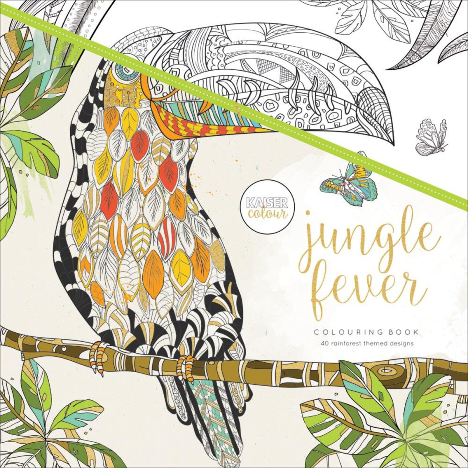 Jungle Fever Color Book Etsy