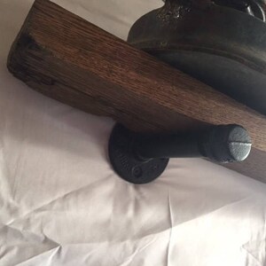 Estante de madera y tubería recuperada | Etsy