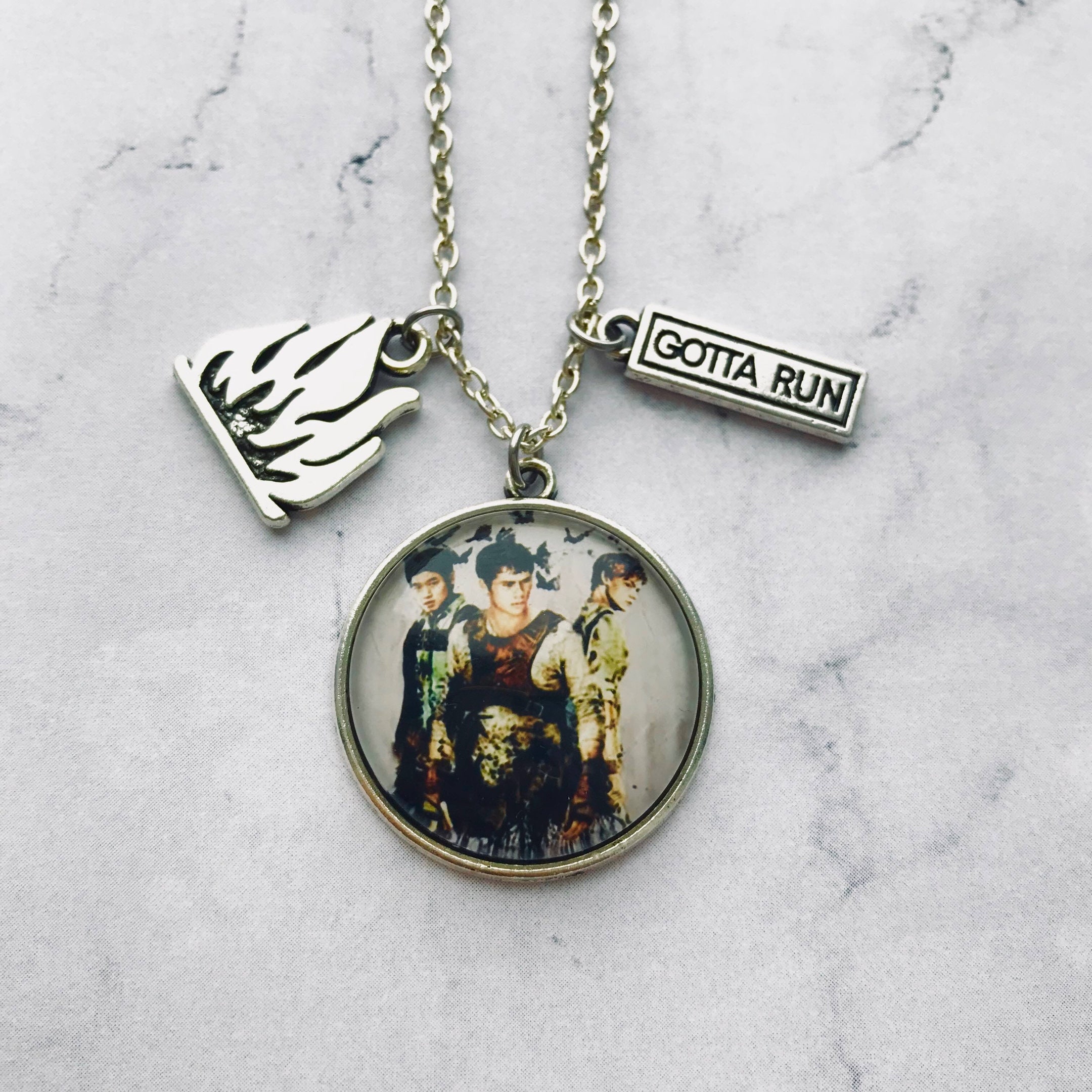 The maze runner Newtmas necklace the maze runner thomas the Etsy