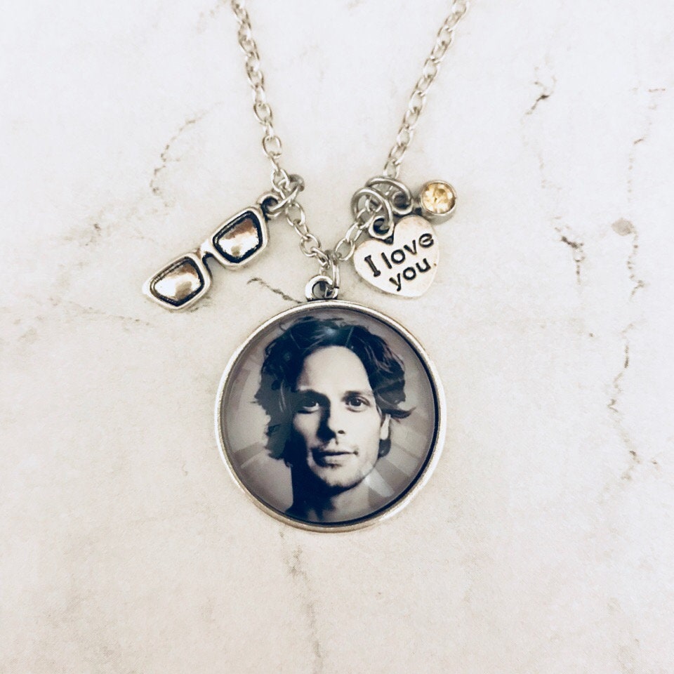 Matthew Gray Gubler Photoshoot Criminal Minds Spencer Reid Shrinky Dink Keychain