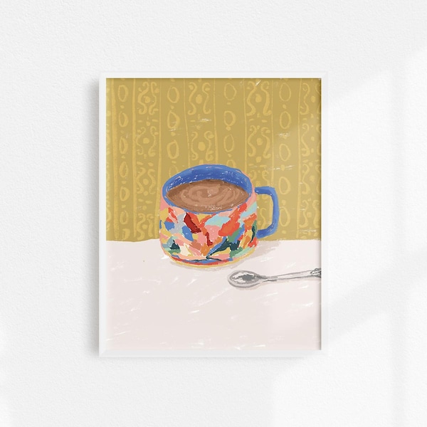 Coffee Art Kitchen Etsy