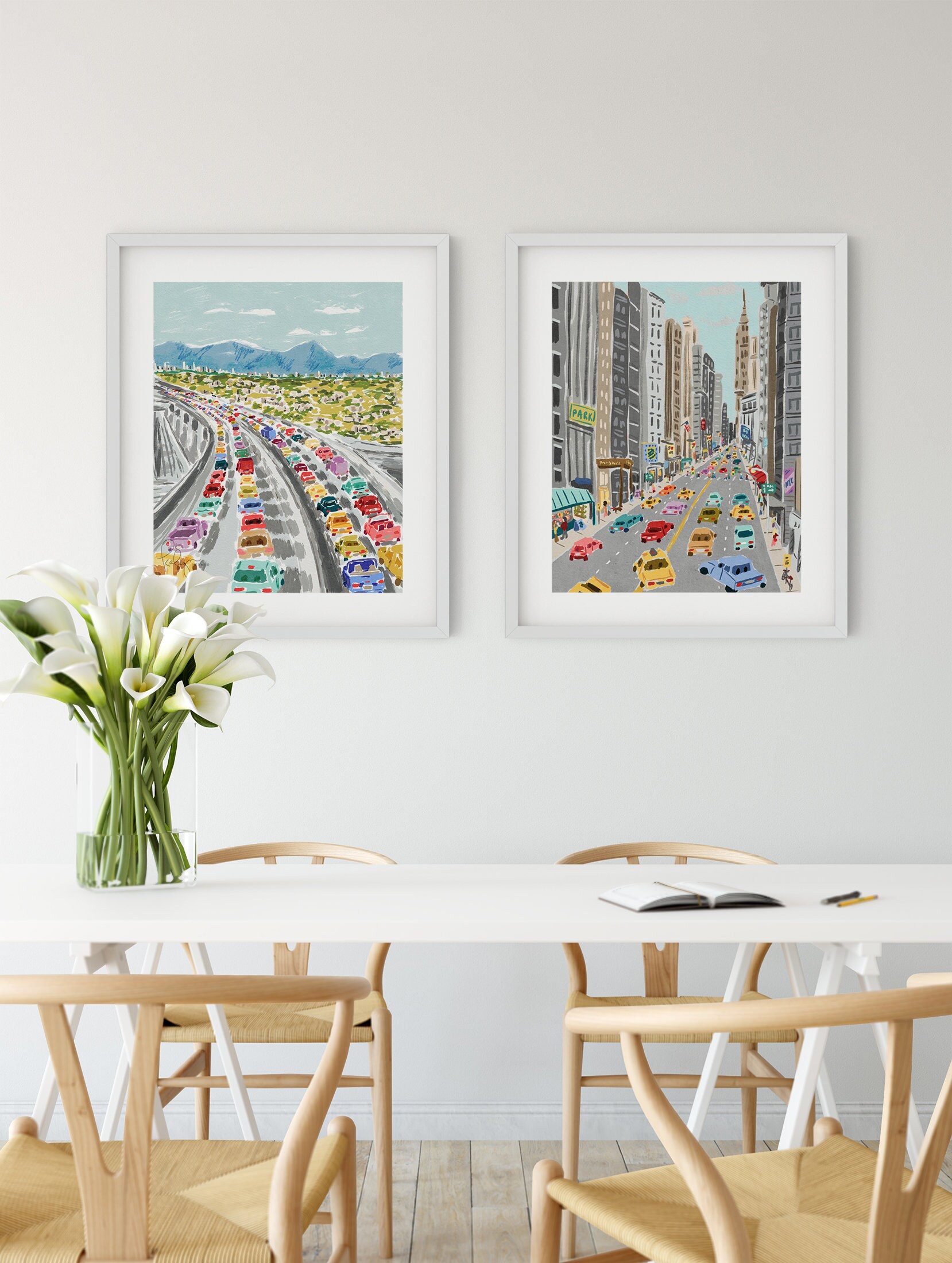 Los Angeles No 2 Poster · Nbourhood