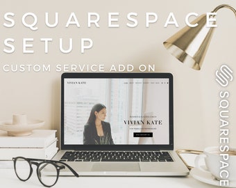 Squarespace Website Template Set-Up, Template Add-On, Website Support