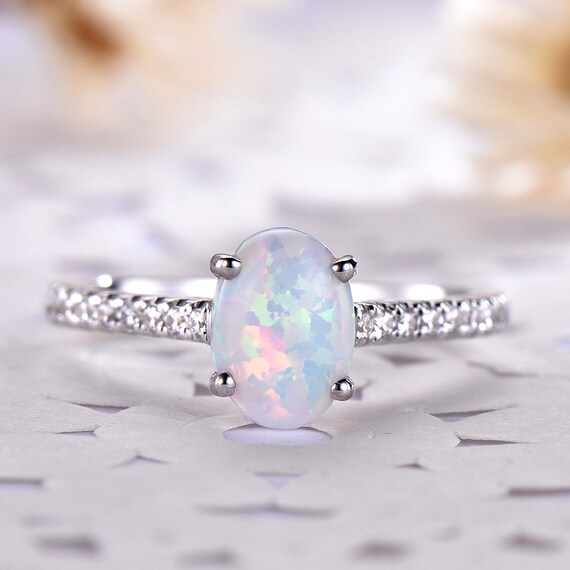 bague solitaire opale bague solitaire opale