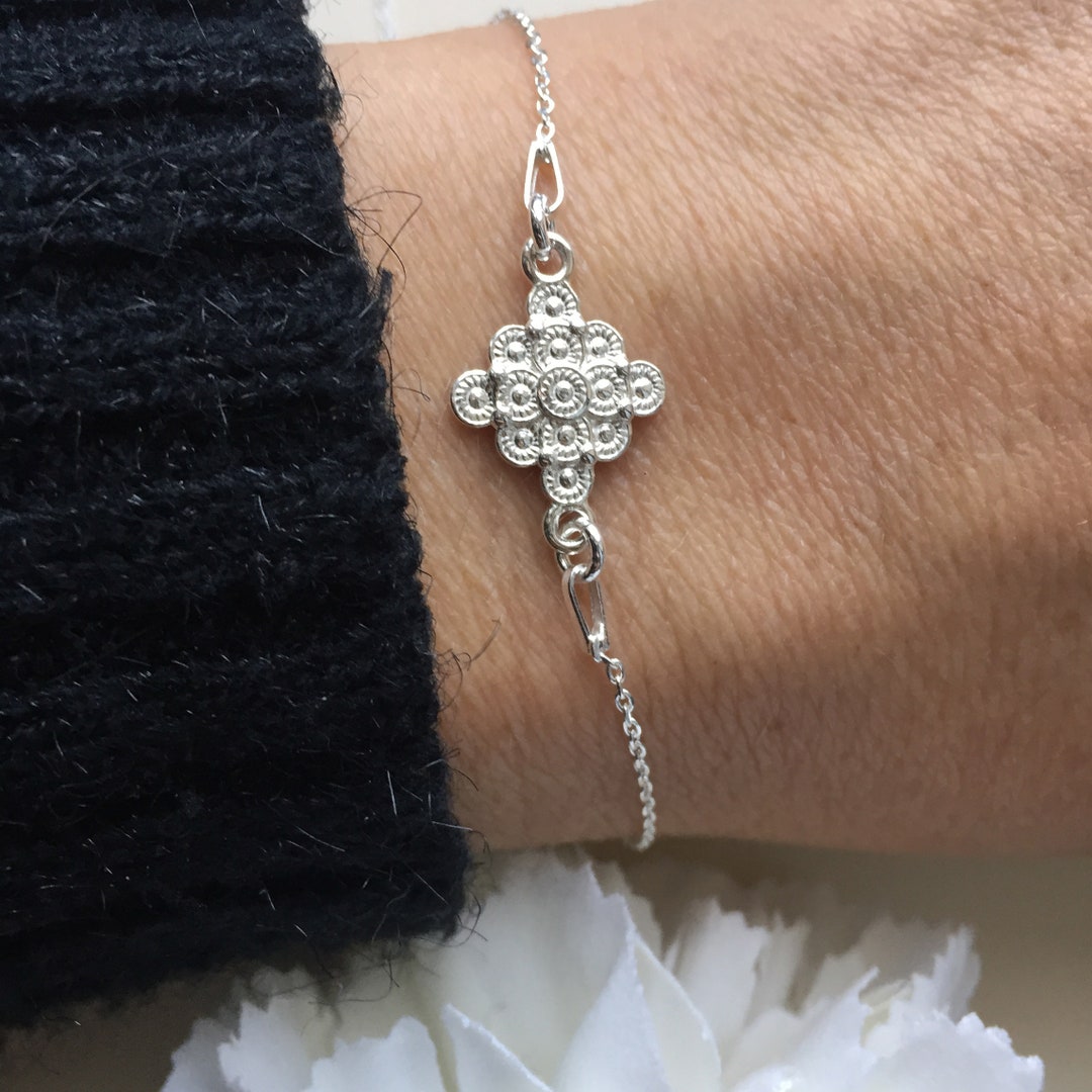 Quadrille Bracelet Silver