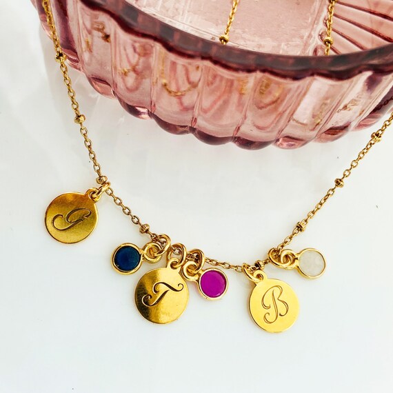 Add on Birthstone Necklace or Bracelet Customize Jewelry With