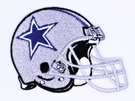Dallas Cowboys Helmet Embroidered Iron 