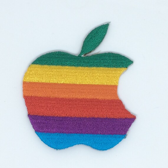 Apple Mac Embroidered Iron On Patch Etsy