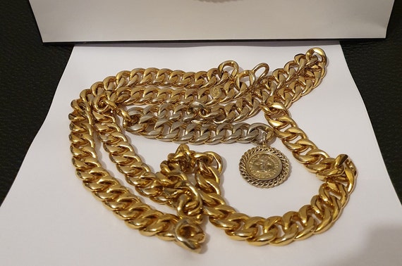 CHANEL Paris Belt 1980s