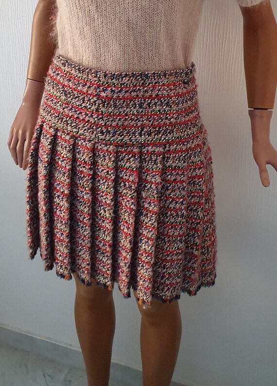 Chanel Pleated Skirt