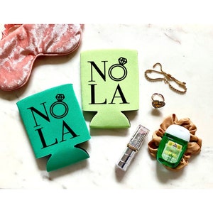 NOLA Bachelorette Can Cooler: New Orleans Bridal Party Favors