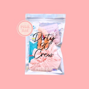Dirty Thirty Crew Favor Bag: 30th Birthday Party Favors (Empty)