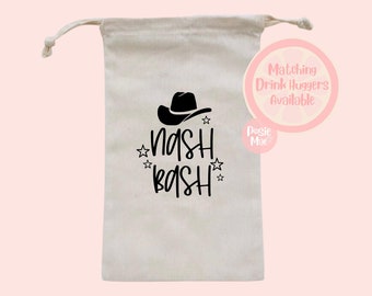 Nash Bash Party Favor Bag: Nashville Bachelorette, Girls Trip