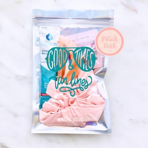 Good Times and Tan Lines Hangover Kit | Sunshine and Tanlines | Beach Bachelorette | Beach Trip Favors | Custom Bag | Hangover Bag |