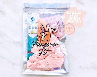 Hangover Kit: Groovy Bachelorette Party Favor Bag