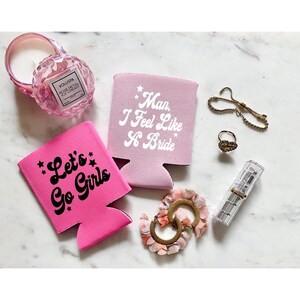 Disco Cowgirl Can Cooler: Bachelorette Party Favor