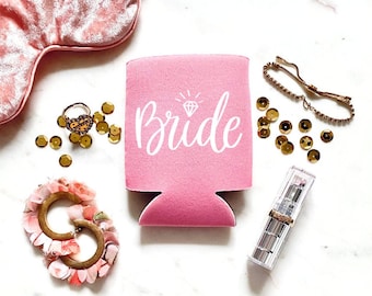 Bride Can Cooler: Bridal Party Wedding Favor