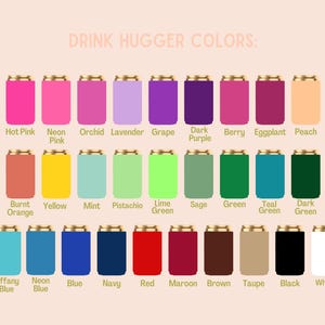 Lucky In Love Slim Can Cooler | Vegas Bachelorette | Party Favors image 2