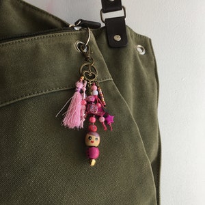 Ma petite puce en porte-clé grigri bijoux de sac La vie en rose image 8