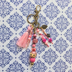 Ma petite puce en porte-clé grigri bijoux de sac La vie en rose image 6