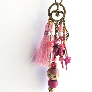 Ma petite puce en porte-clé grigri bijoux de sac La vie en rose image 5