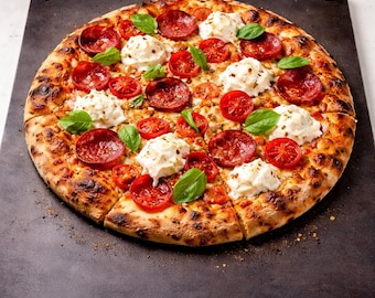 1/4" Thick A36 Sandblasted Pizza Steel Baking Plate – 16x16" USAMe