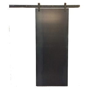 Metal Sliding Barn Door Industrial Steel Modern Custom Interior Loft Studio