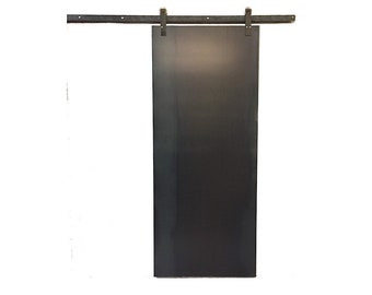 Metal Sliding Barn Door Industrial Steel Modern Custom Interior Loft Studio