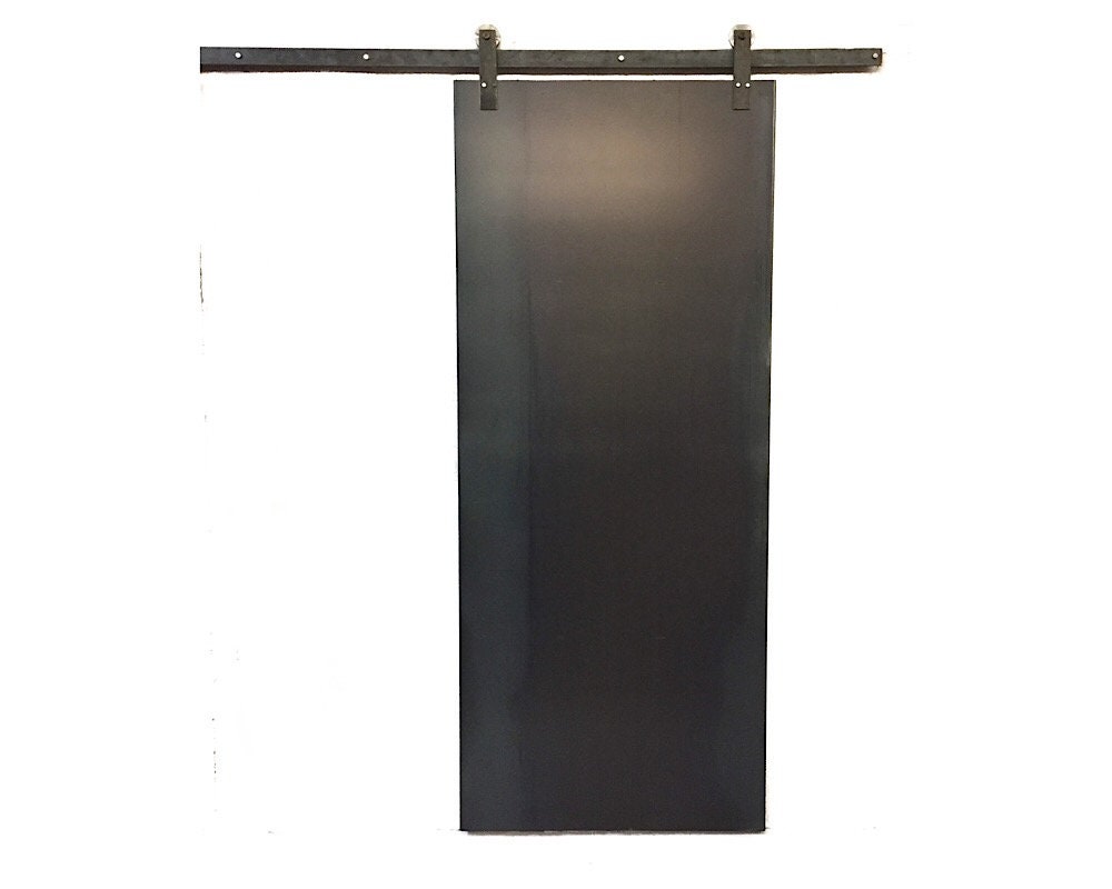 Metal Sliding Barn Door Industrial Steel Modern Custom Interior Loft Studio