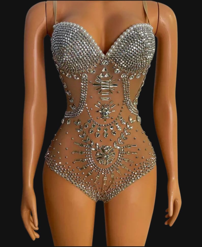 Nude Goddess Festival Accessories/ Burning Man/ Rave/Festival Fashion/ Festival Outfit image 1