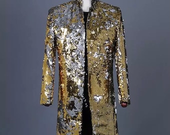 glitter jacket mens