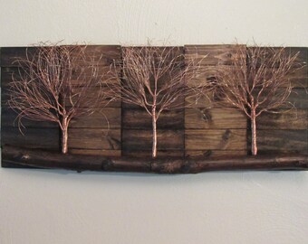 Copper wall art | Etsy